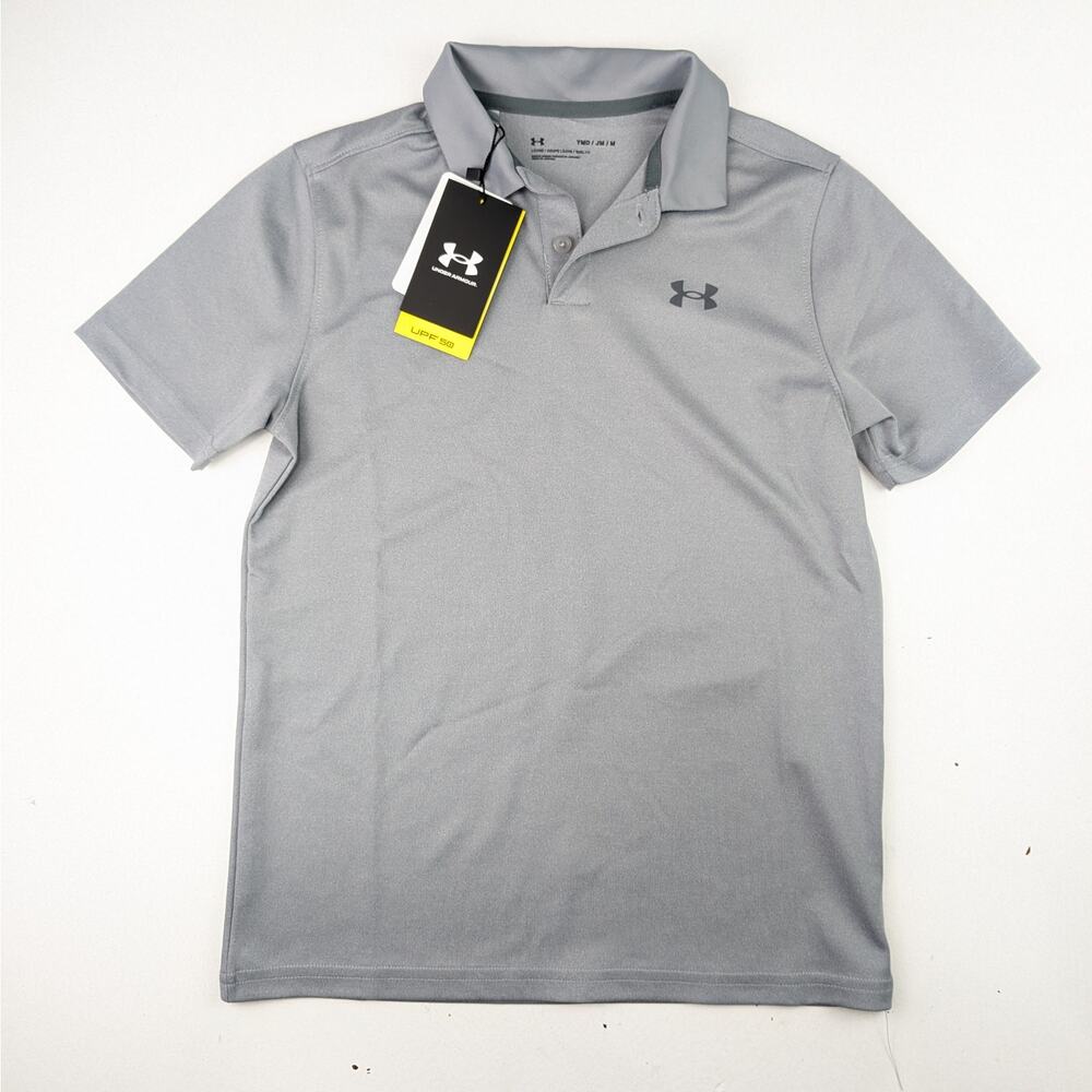 Under Armour Gray Athletic Polo